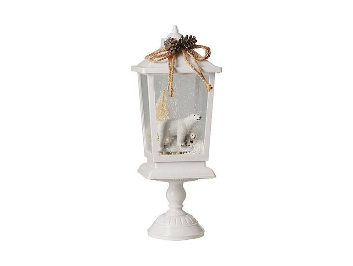LED Laterne 45cm schneidend mit Bärfigur