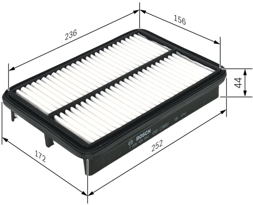 Luftfilter BOSCH F 026 400 044