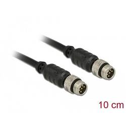 Delock 12688 Sensor-/Aktor-Kabel M8 10 cm 1 St. Bag