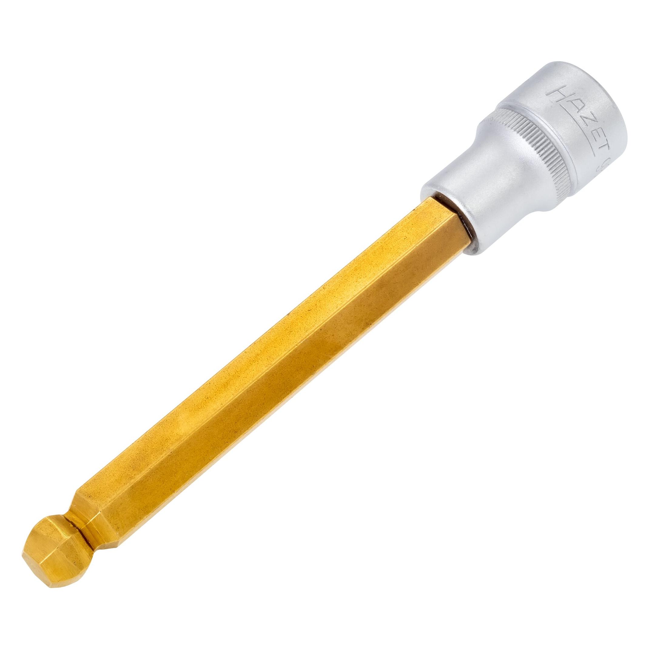 Hazet Schraubendreher-Steckschlüsseleinsatz 986KK-12 Vierkant12,5 mm (1/2 Zoll) Innen Sechskant... (12 mm) (986KK-12)