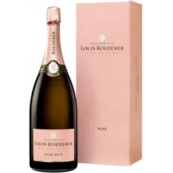 Magnum - Champagner Louis Roederer - Brut Rosé Jahrgang 2013 - Luxus Geschenkbox