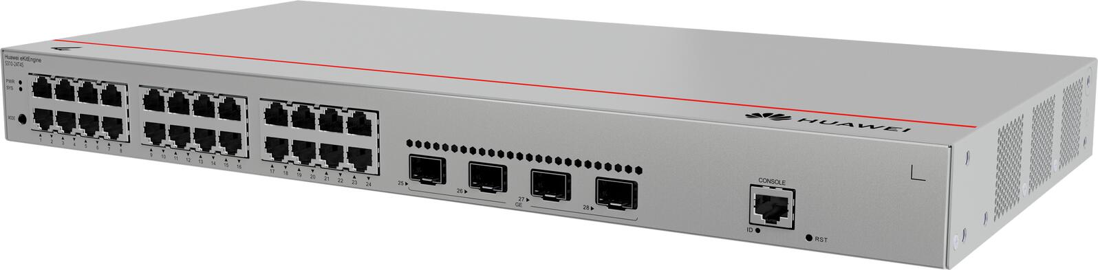 Huawei eKit Switch S310-24T4S 24x 1GbE SFP/RJ45 + 4x 10GbE SFP managed L2+ 98012202