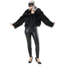 Felljacke "Opulent", schwarz