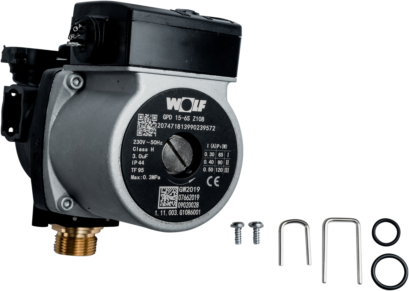 Pompe de circuit de chauffage Wolf GDP15-6S Z108 2075358