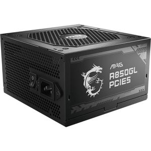 MSI PC-Netzteil MAG A800GL PCIE5, ATX 3.1, 800 Watt, vollmodular, Silent-Kühlung, DC/DC-Wandler, 80 Plus Gold