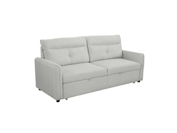 SHIITO Modell Lorca - 3-Sitzer-Sofa mit Zugöffnung maximale Entspannung und Komfort 209 x 86 x 100 cm - Beige