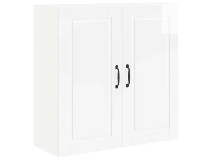 KGHFDVB Wandschrank Porto 80 x 31 x 80 cm Holzwerkstoff Hochglanz-Weiß Holzwerkstoff, Hochglanz-Weiß, für moderne Küchen, 80 x 31 x 80 cm, wandmontierbar, pflegeleichte Oberfläche