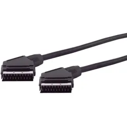 Scart-Stecker auf Scart-Stecker, Typ U, 2m