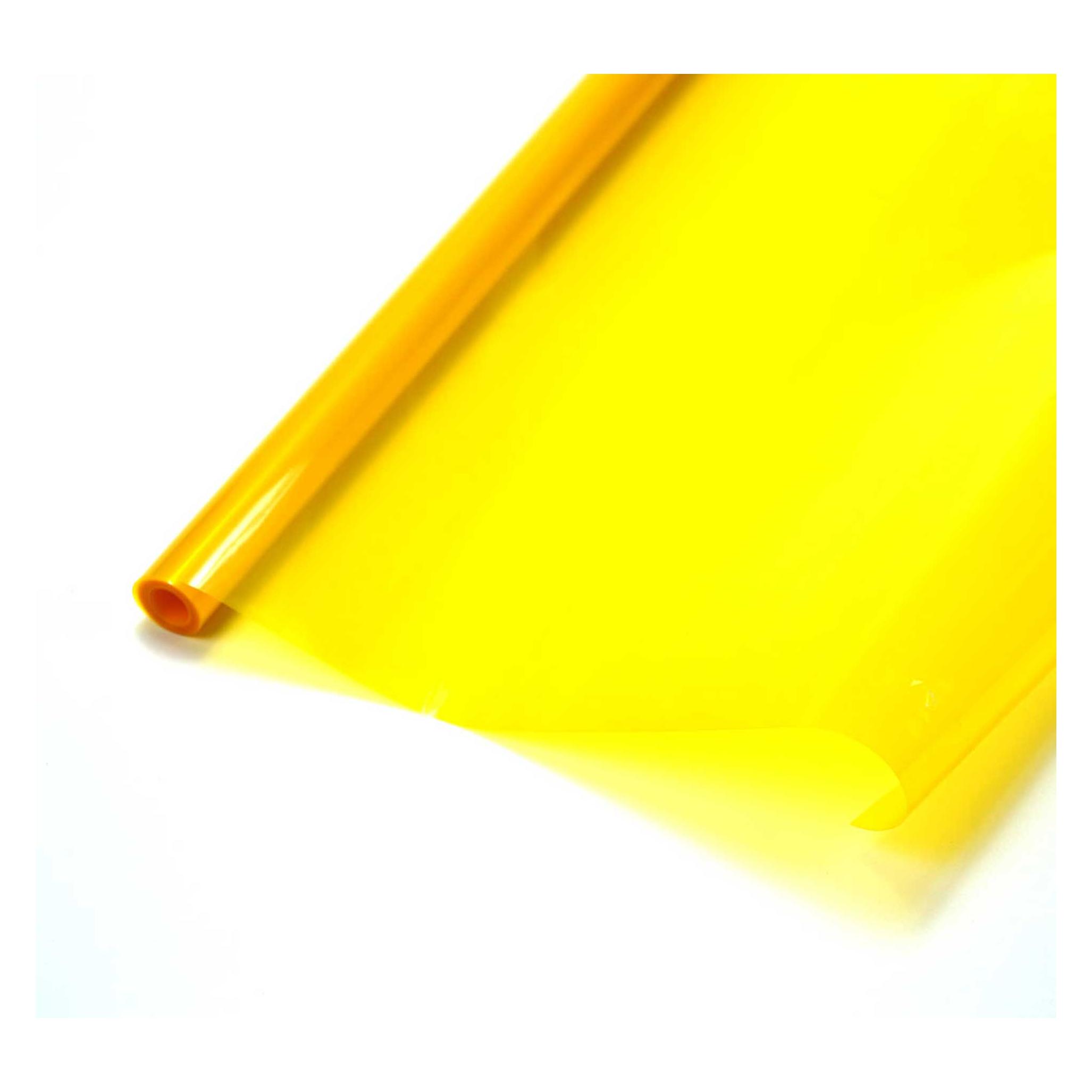 Planet-Hobby Bügelfolie Transparent Gold 5 Meter (LS-MP-03-006-5m)