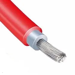 Solarleitung- H1Z2Z2-K 6mm2, rot, 100m