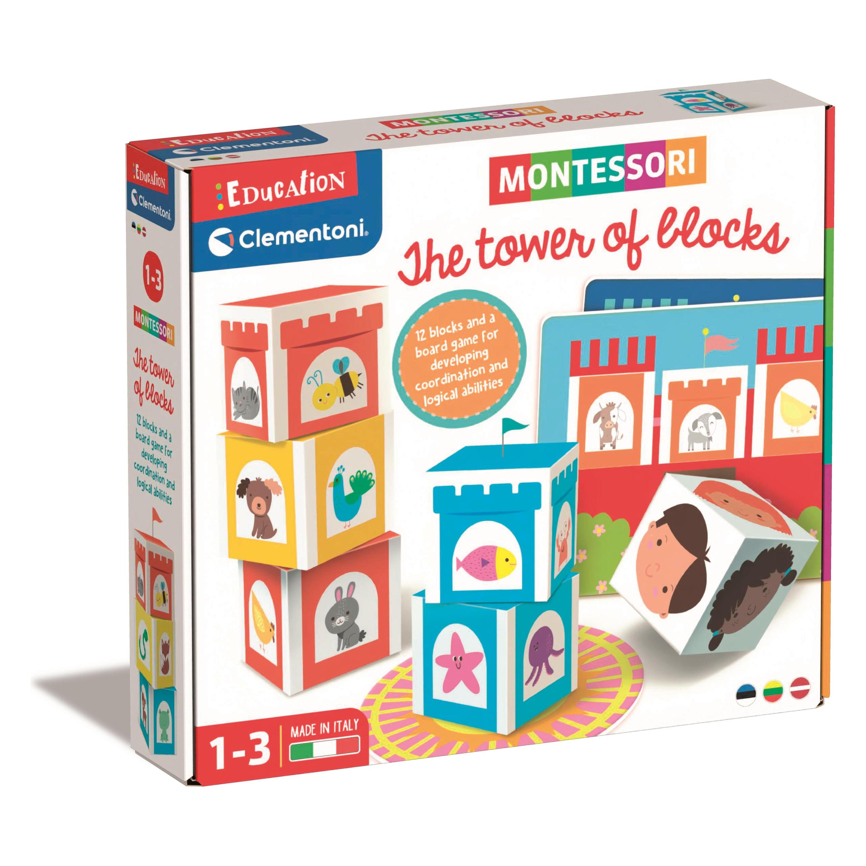 Clementoni TOY CUBE TOWER MONTESSORI 50934 (49046532)