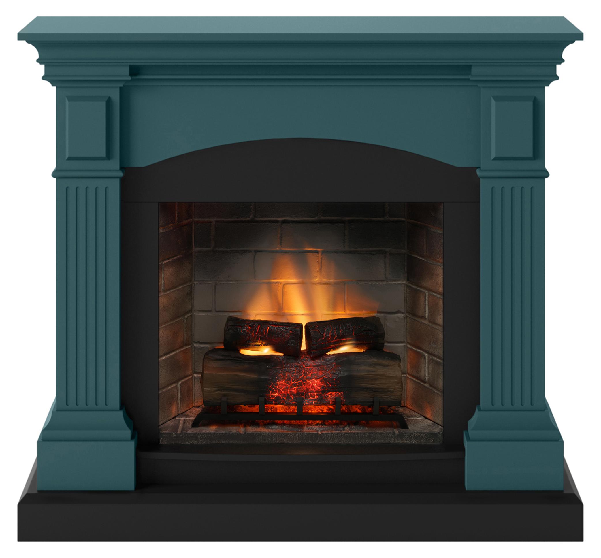 TAGU Magna Elektrokamin mit PowerFlame 2 Soft Turquoise