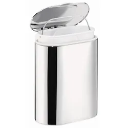 Tesa Abfalleimer Elegaant Chrom Zamak-Rostfreies Metall 40446-00000-00