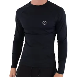 HURLEY ICON CIRCLE LS Lycra 2026 black - M