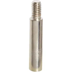 100 Verlängerungen 20 mm für M4-Buchschrauben, vernickelt, 100 Stück, Metall, silber