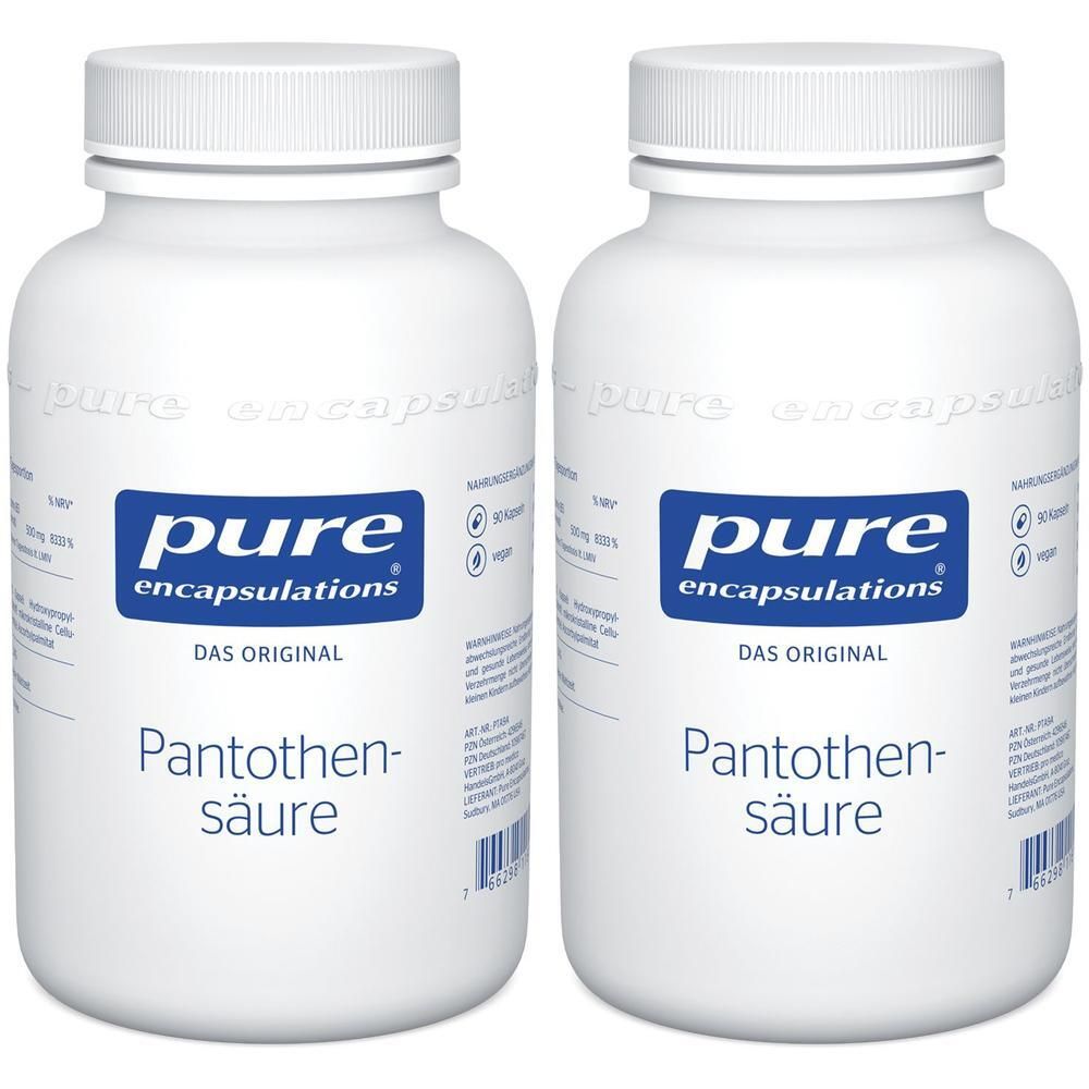 Pure Encapsulations Pantothensäure Kapseln 2x 2x90 St