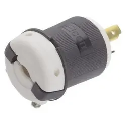 RS PRO Netzstecker Kabel, 2P+E, NEMA L5 - 30P, 125 V / 30A Schwarz, für USA, Elektronikkabel + Stecker, Schwarz