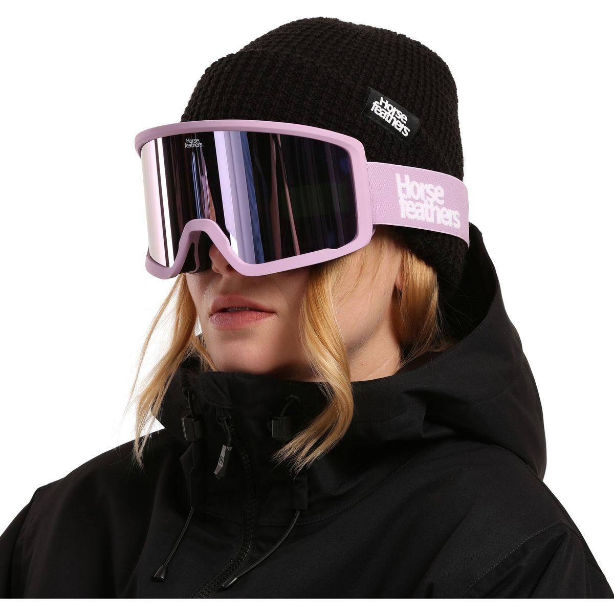 Horsefeathers Tarpe Goggles lila/mirror pink smoke AM321C-lila-mirror pink smoke