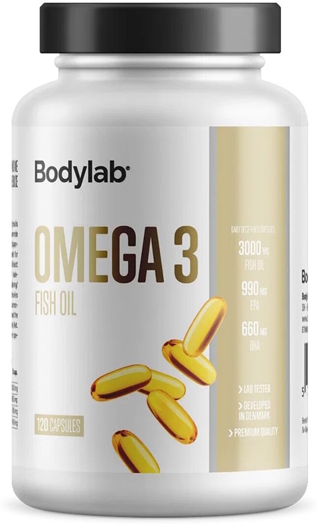 Bodylab Omega 3 Kosttilskud 120 stk
