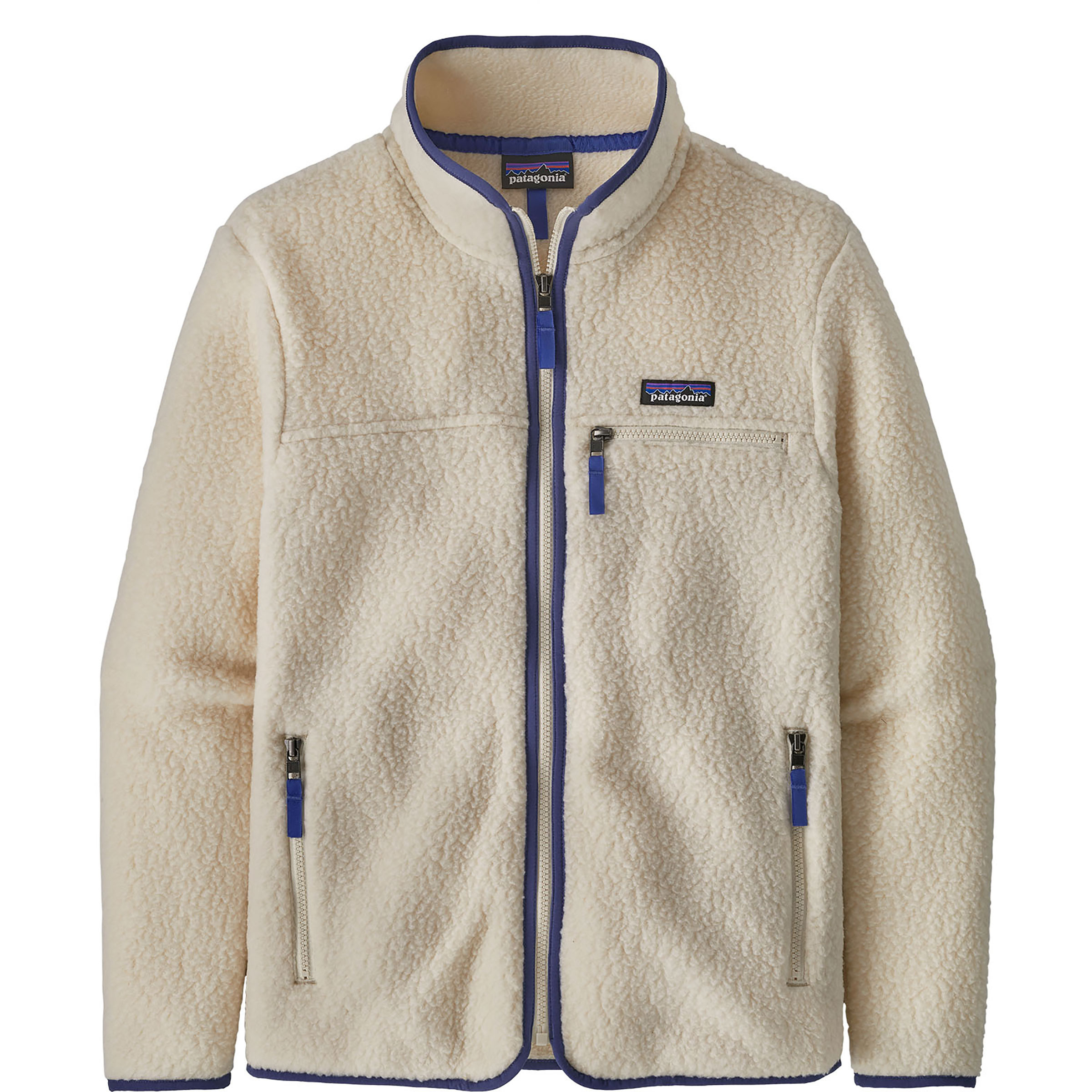Patagonia Retro Pile Damen Fleecejacke beige Größe XS Trekking Atmungsaktiv Polartec