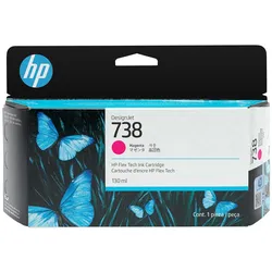 HP, Druckerpatrone, 738 130-ml Magenta DesignJet Ink Cartridge (M)