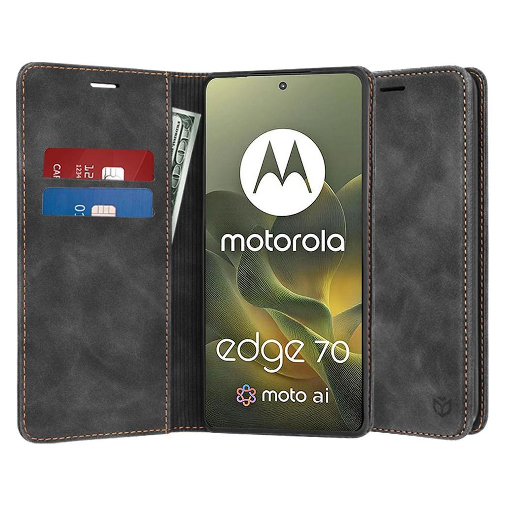Techsuit - Confy Cover - Motorola Edge 70 - Black (Motorola Edge 70) (64798216)