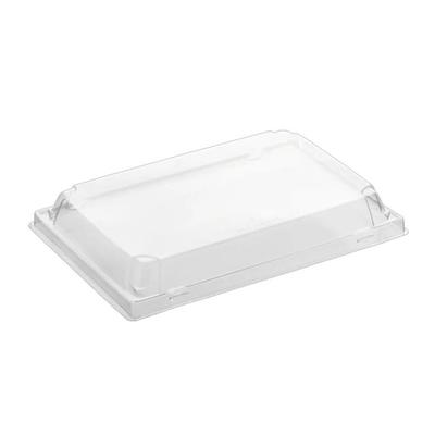 MONOUSO - Deckel für Sushi- Verpackungen aus rPET 23,5x16cm (200 Stück)
