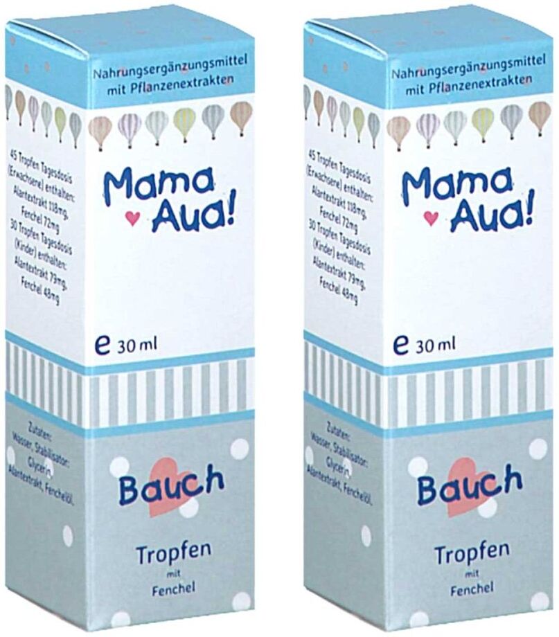 Mama Aua ! Bauch Tropfen 2x30ml