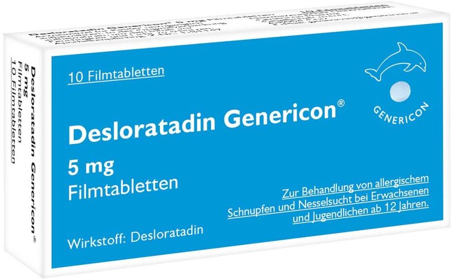 Desloratadin Genericon Filmtabletten 5 mg 10stk