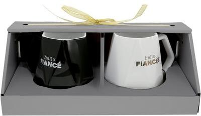 Pavilion Hello Fiance Coffee Mug Gift Set