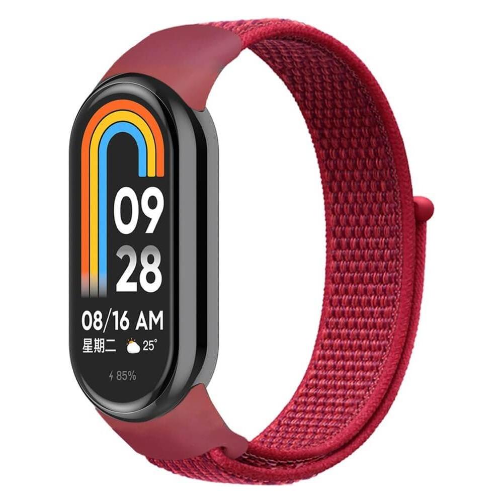Cover-Discount Xiaomi Smart Band 9 / 8 - Nylon Stoff Band flexibel mit Klett (Nylon) (53740928)