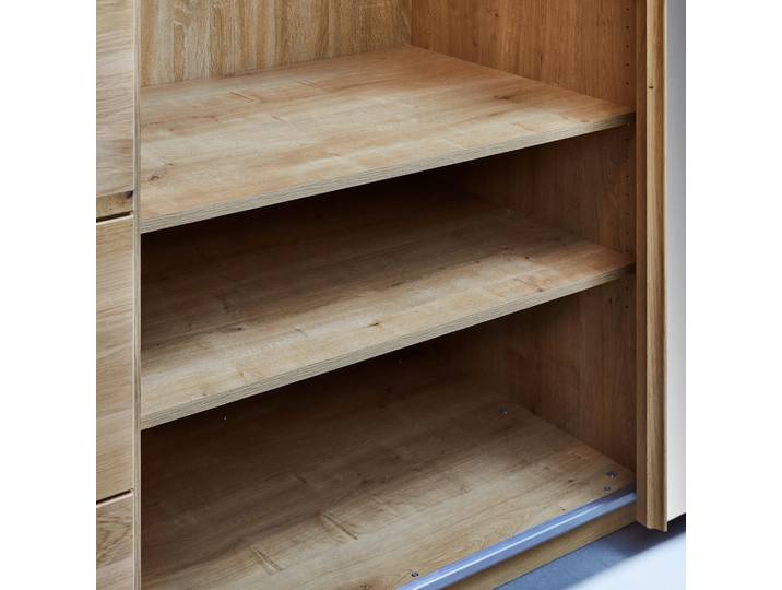 Linea Natura Einlegebodenset, Eiche, 2-teilig, 71x2x60 cm, Befestigung ohne Bohren,Befestigung Bohren, Schlafzimmer, Kleiderschränke, Schrankzubehör, Einlegeböden