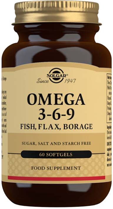 Solgar Omega 3-6-9 60 Tablets