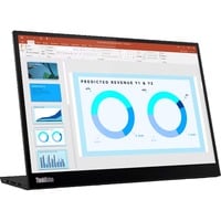 ThinkVision M14d, LED-Monitor 36 cm (14 Zoll), schwarz, IPS, 2x USB-C