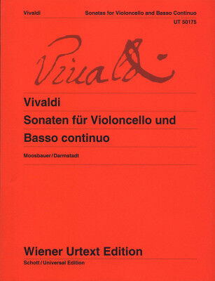 Wiener Urtext Edition Vivaldi Cellosonaten