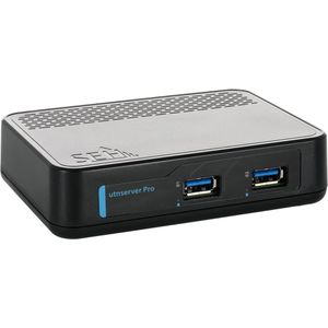 SEH Printserver M05130, Druckerserver, 2x USB-A Buchse auf RJ45-LAN-Buchse, bis 1000 Mbit/s