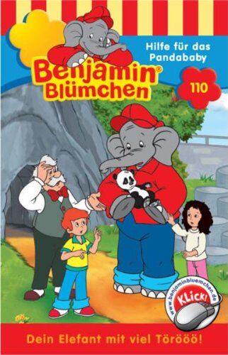 Benjamin Blümchen - Hilfe für das Pandababy [Musikkassette] [Musikkassette] - Preis vom 03.10.2026 20:43:07 h