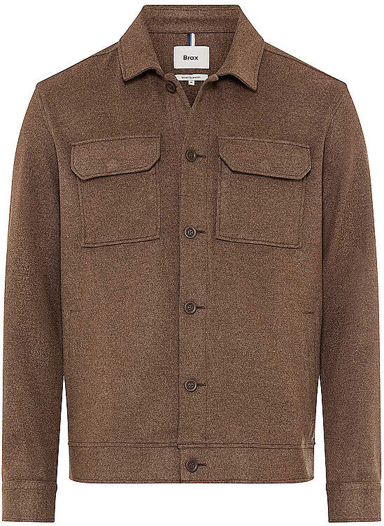 BRAX Overshirt SANTIAGO braun   M M