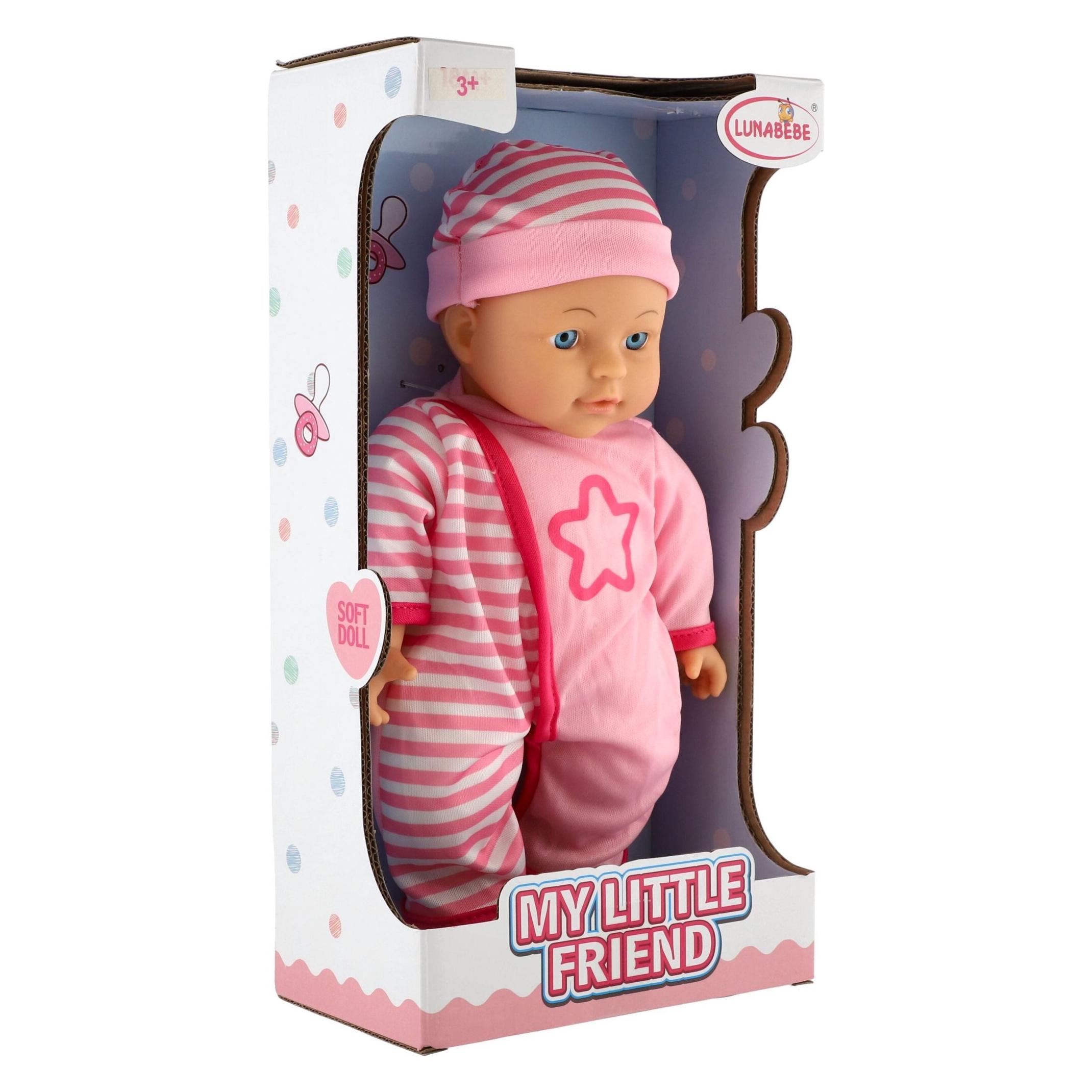 Teddies My Little Friend Puppe mit Mütze 30cm (00120014)