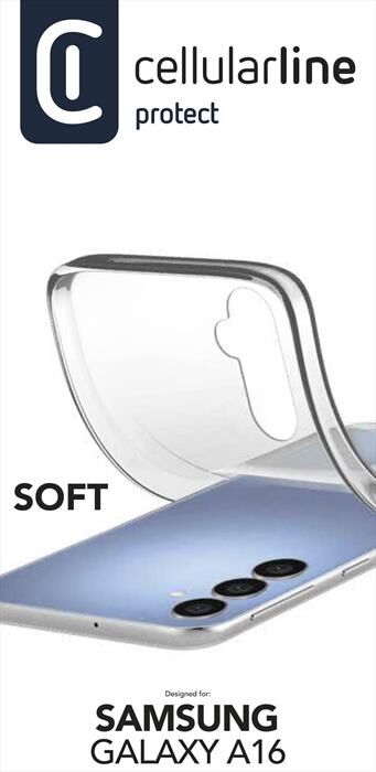 Cellular Line Cover Soft Galaxy A16 Softgala16t-trasparente