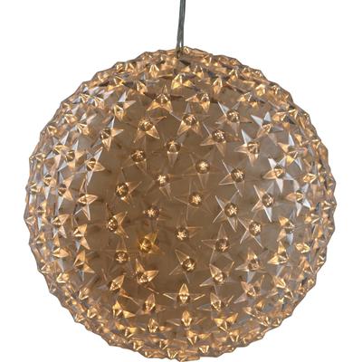LED Dekolicht AM DESIGN, gold (goldfarben), Ø:45cm, Leuchten, LED Kugel mit Sternen, Weihnachtsdeko aussen