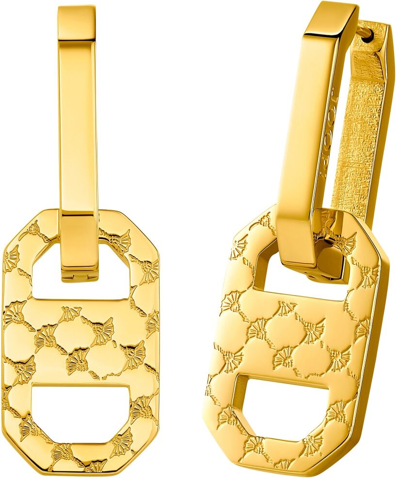 Joop! Paar Creolen JOOP "2035137", gold (gelbgoldfarben), Ohrringe, Damen, Edelstahl, Paar Creolen, Einhänger abnehmbar gelbgoldfarben Edelstahl