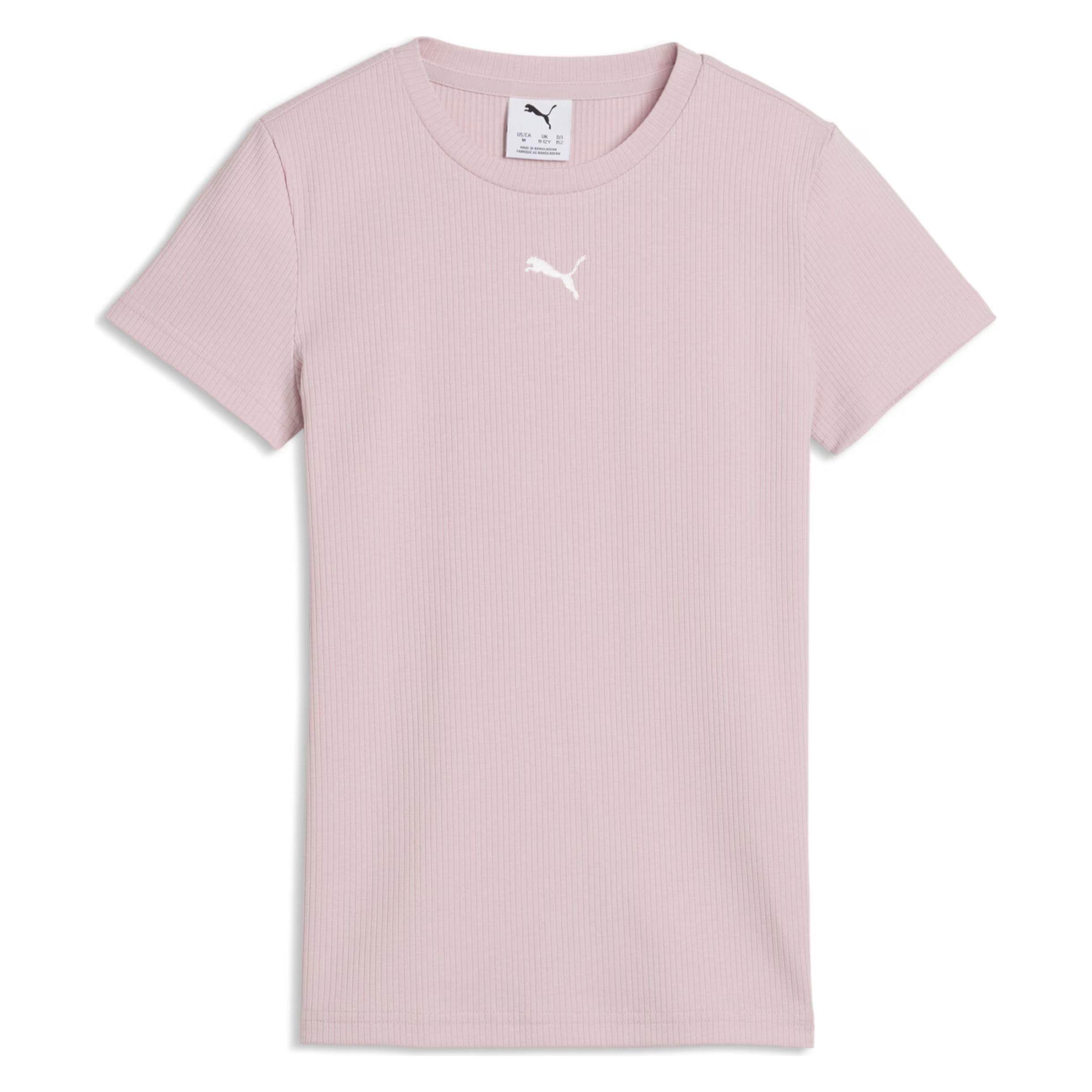 Puma ESS ELEVATED Rib Slim Tee G (128) (691719)