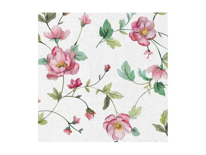 Tischdecke HUBATKA TEXTIL Ideal, Heckenrosen , bunt (dunkelrosa, grün, hellrosa, weiß), B:140cm L:170cm, Polyvinylchlorid, Tischdecken, Tischdecke