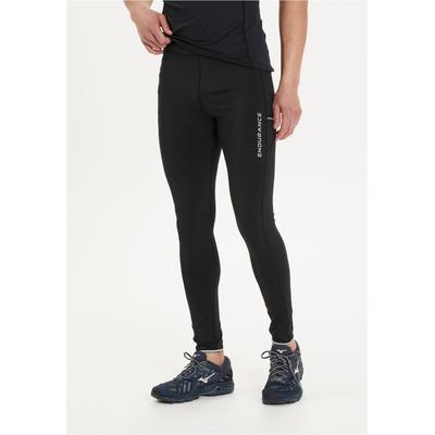 Lauftights ENDURANCE "Energy 2", Herren, Gr. S, US-Größen, schwarz, 81% Polyester, 19% Elasthan, unifarben, Hosen, mit Quick-Dry-Funktion
