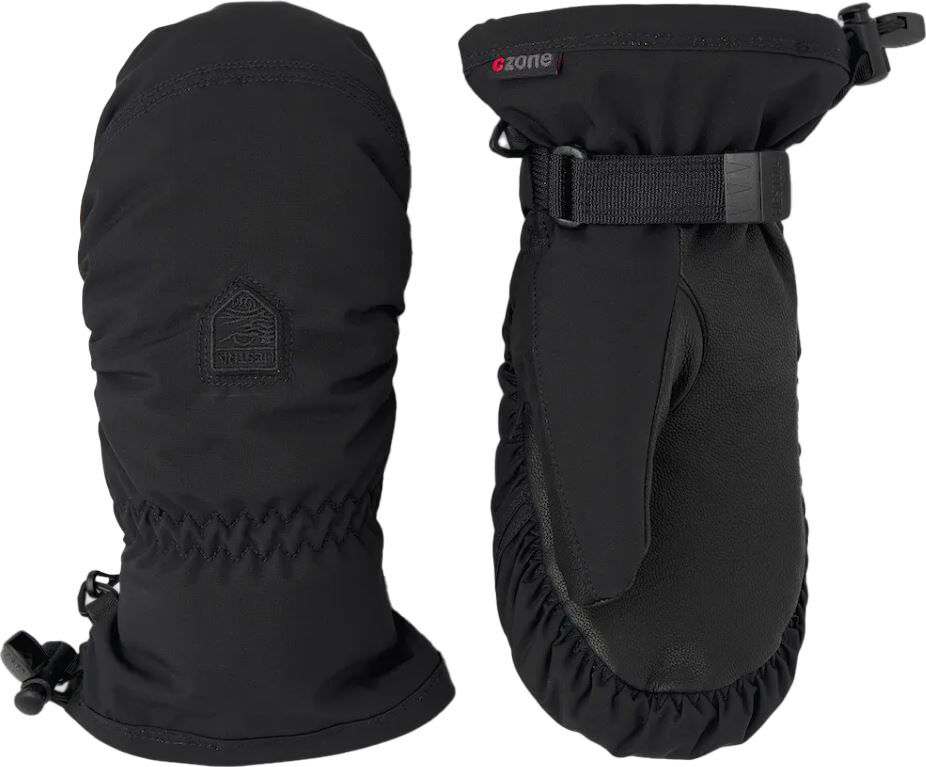 Hestra Women's Powder Czone Mitt Black, 6