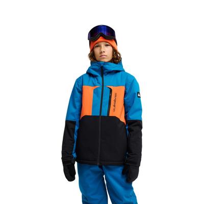Snowboardjacke QUIKSILVER "Dawson 10K", Kinder, Gr. 10, seaport, Obermaterial: 100% Polyester., Jacken Snowboardjacke