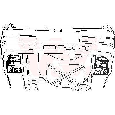 Van Wezel Bodenblech fuer Kofferraum [Hersteller-Nr. 3010334] für Mercedes-Benz