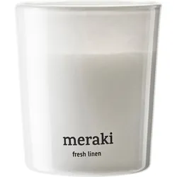 Meraki Fresh Linen Duftkerze klein
