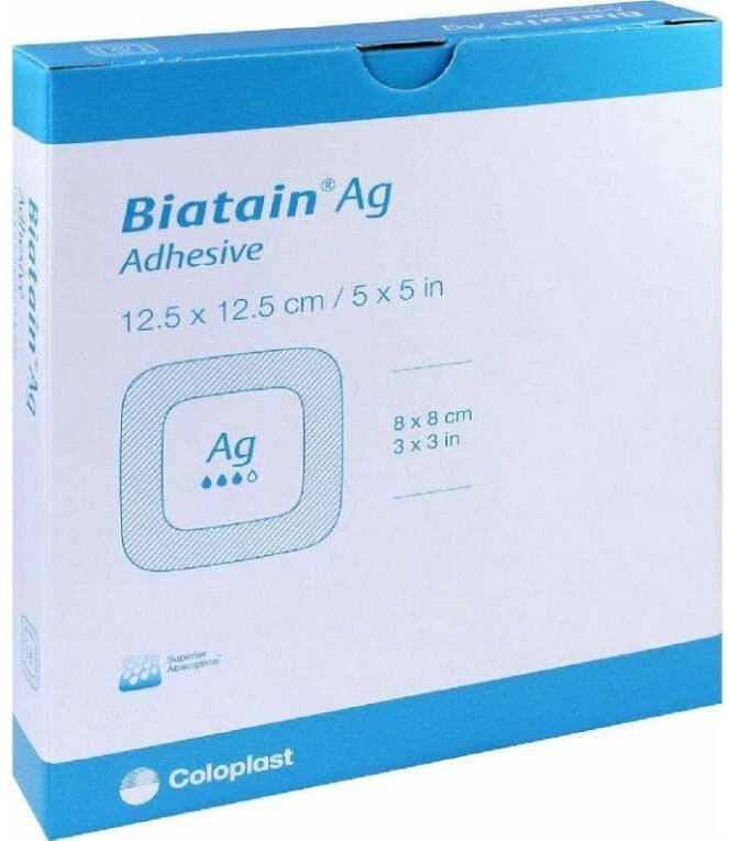 Biatain Plata Apósito no Adhesivo 15x15cm 3uds